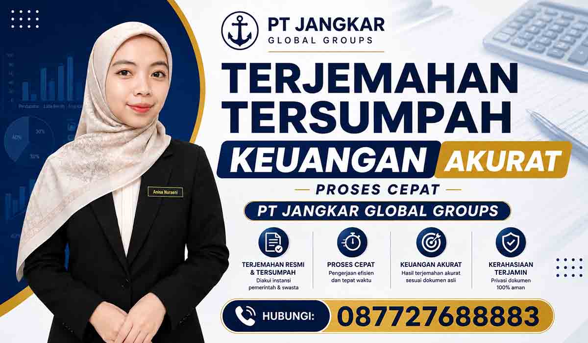 Terjemahan Tersumpah Keuangan Akurat Proses Cepat