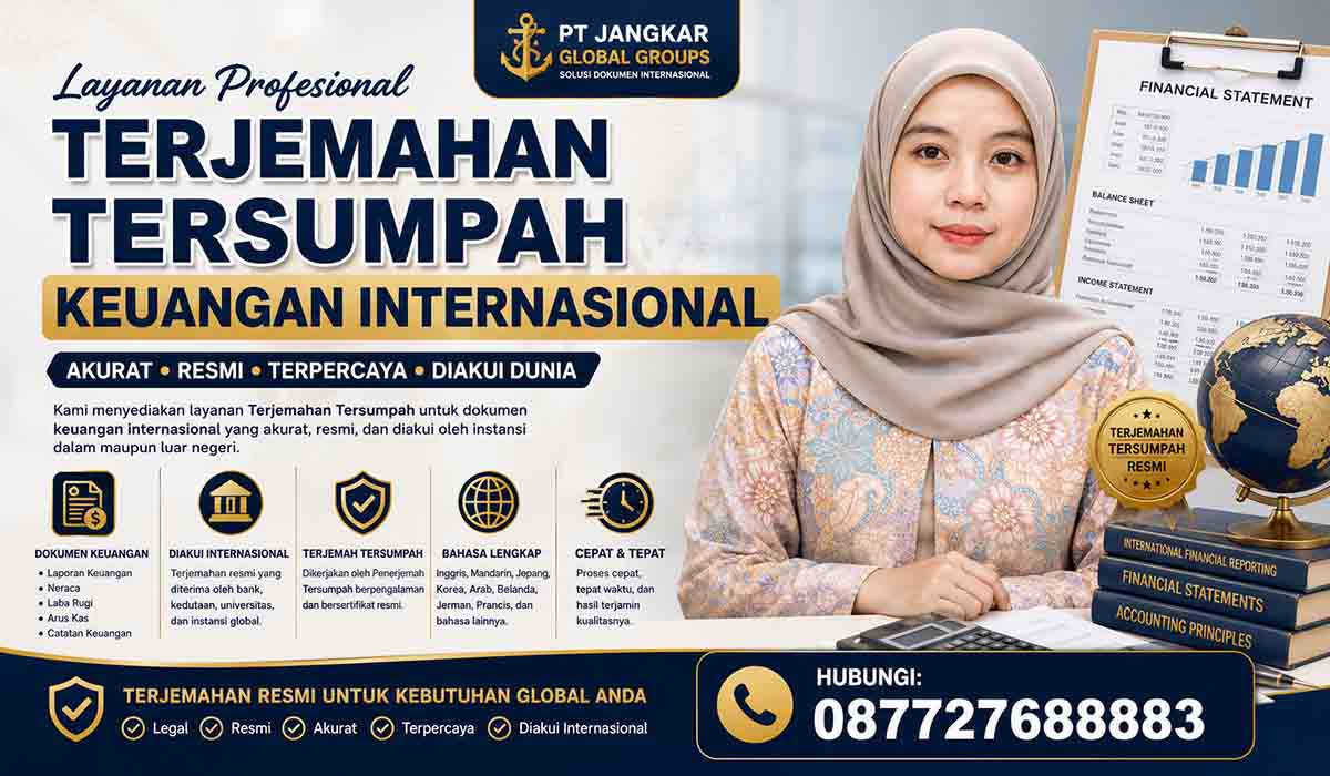Terjemahan Tersumpah Keuangan Internasional