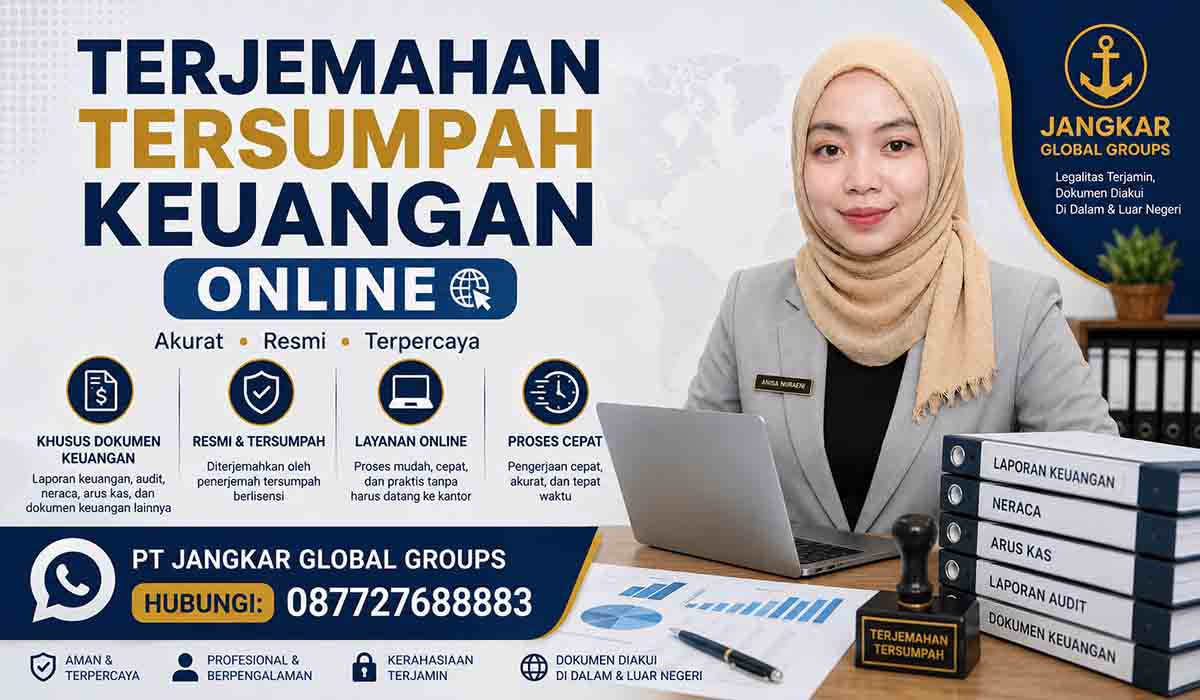 Terjemahan Tersumpah Keuangan Online