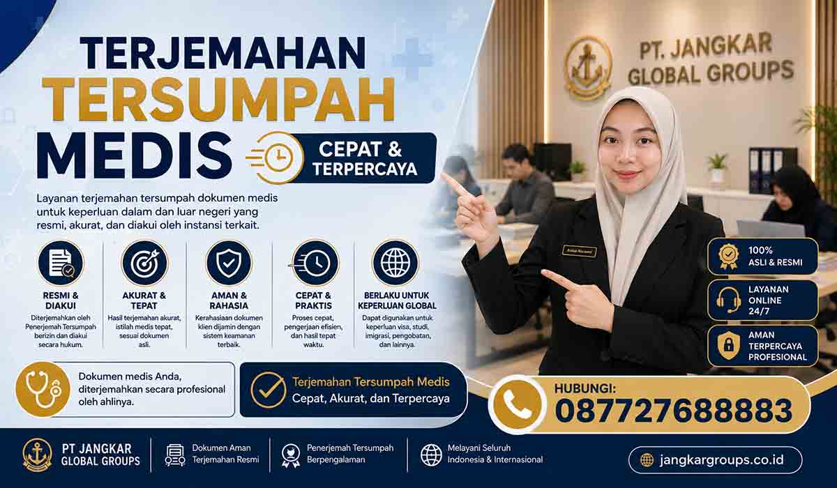 Terjemahan Tersumpah Medis Cepat dan Terpercaya