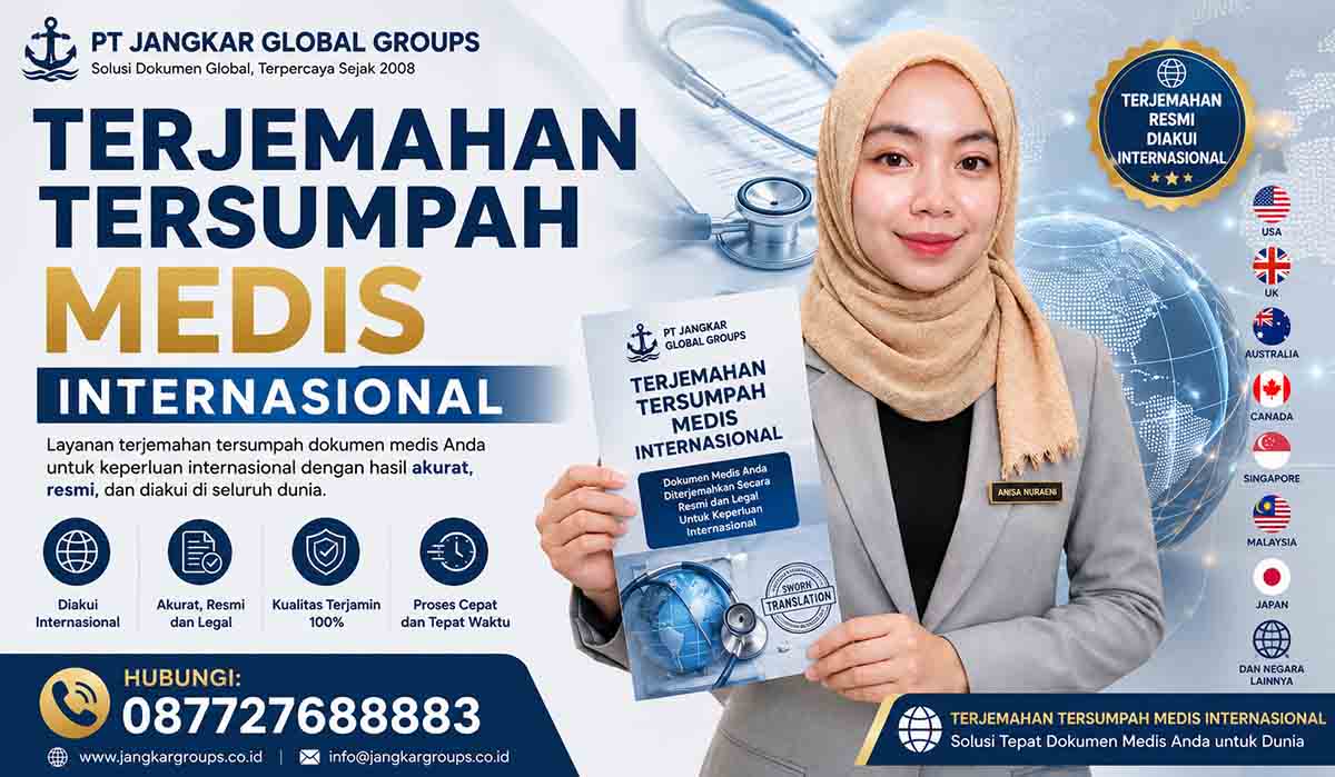 Terjemahan Tersumpah Medis Internasional