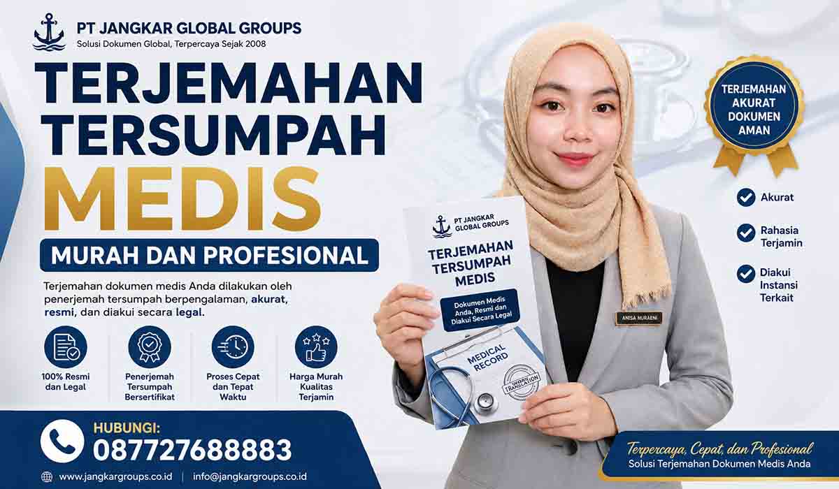 Terjemahan Tersumpah Medis Murah dan Profesional