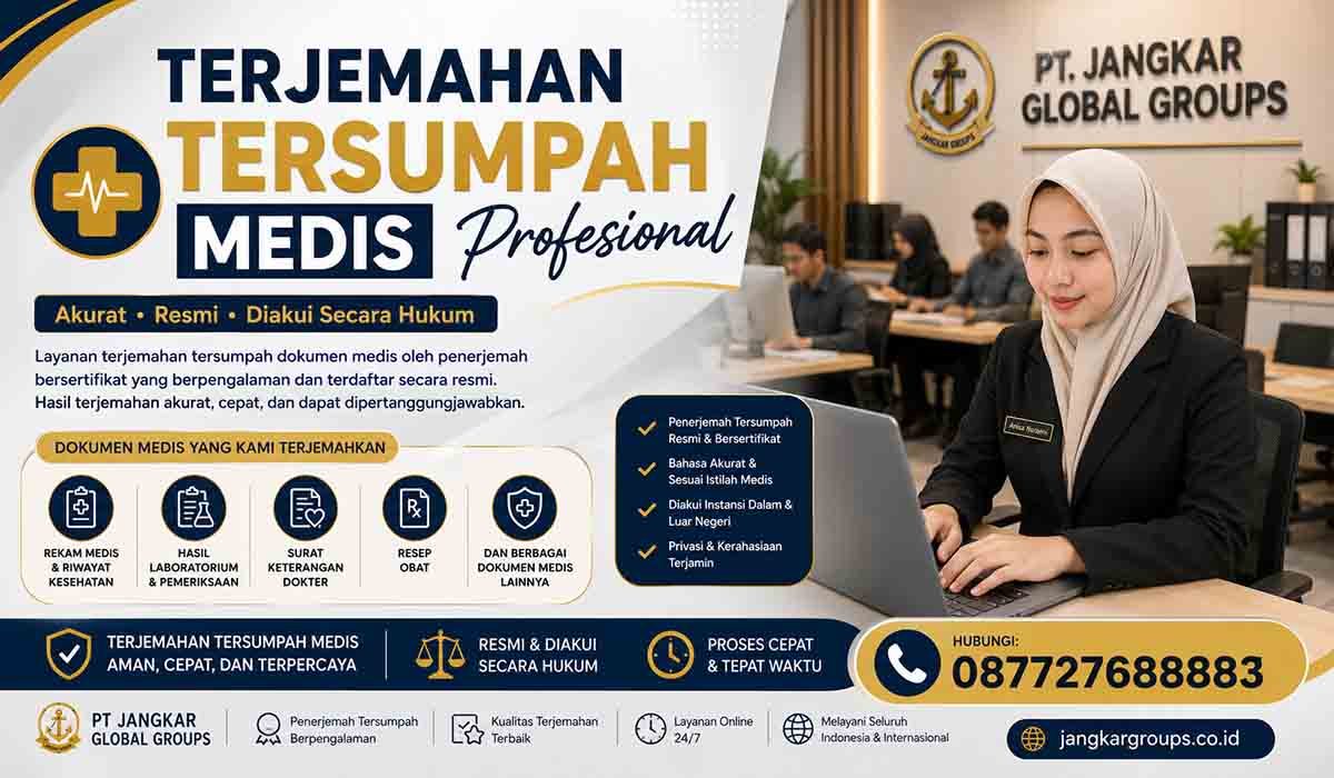 Terjemahan Tersumpah Medis Profesional