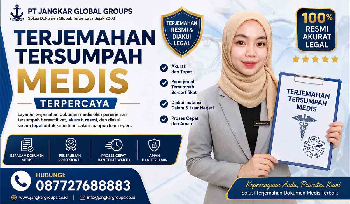 Terjemahan Tersumpah Medis Terpercaya