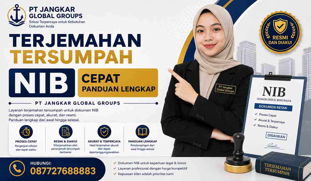 Terjemahan Tersumpah NIB Cepat Panduan Lengkap