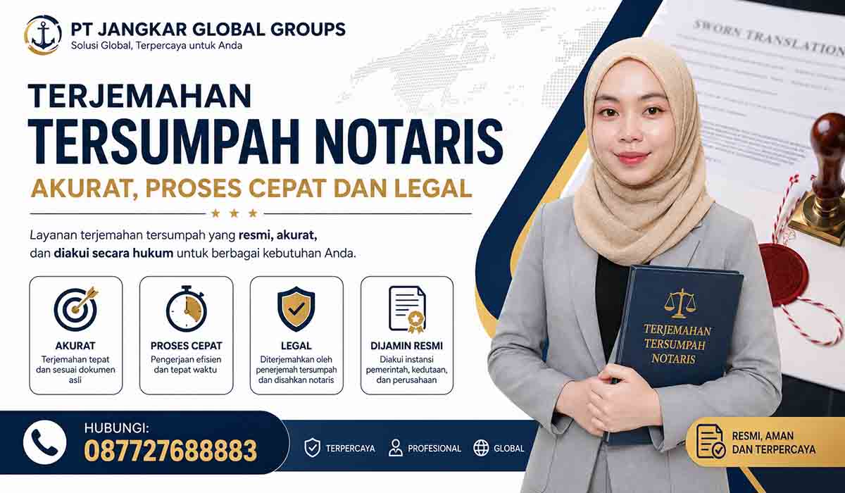 Terjemahan Tersumpah Notaris Akurat Proses Cepat dan Legal