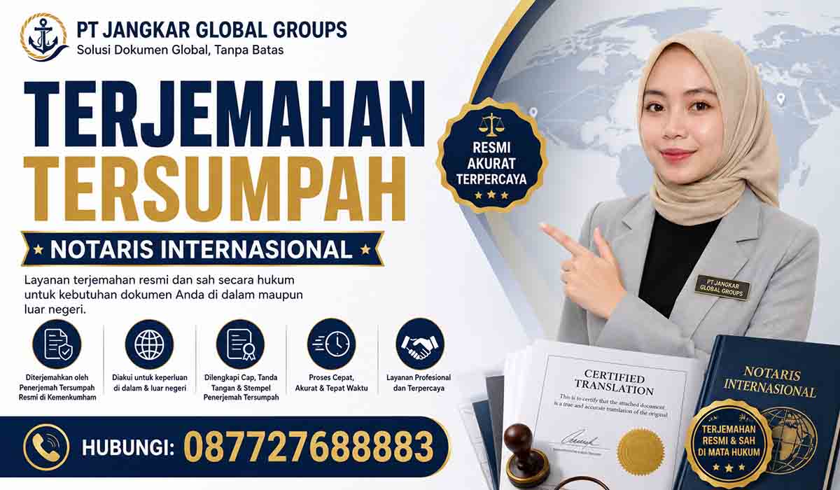 Terjemahan Tersumpah Notaris Internasional
