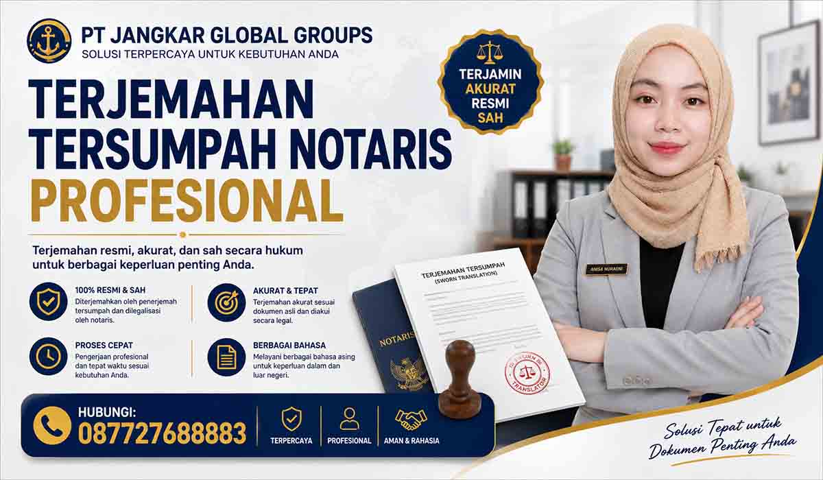 Terjemahan Tersumpah Notaris Profesional