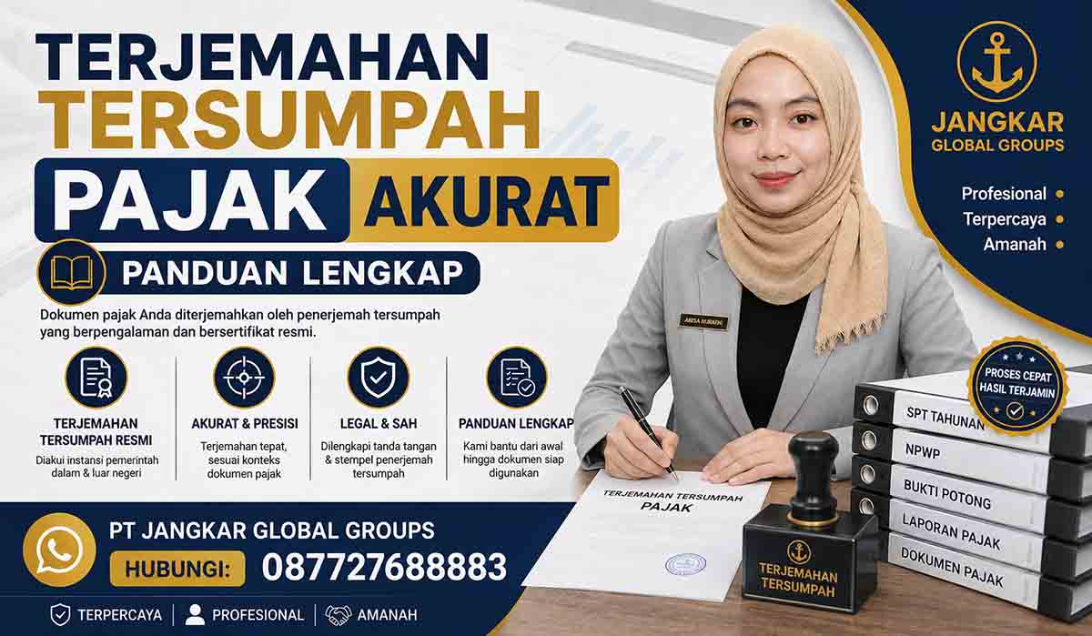 Terjemahan Tersumpah Pajak Akurat Panduan Lengkap