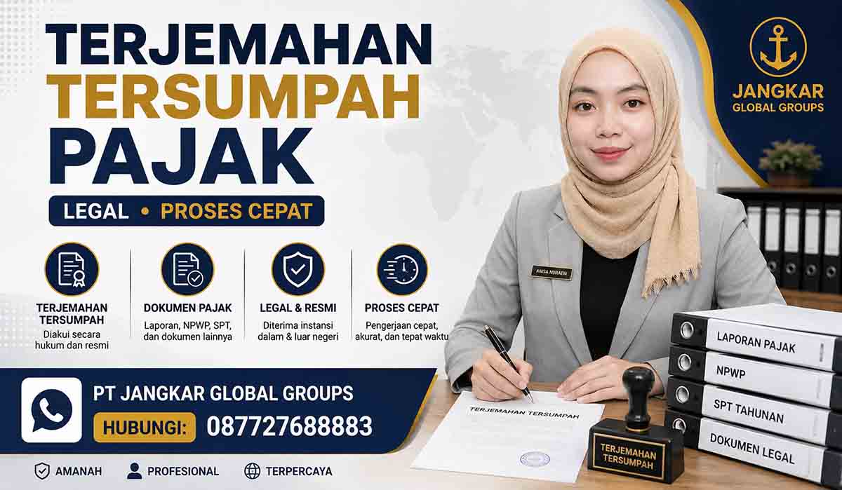 Terjemahan Tersumpah Pajak Legal Proses Cepat