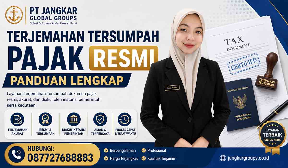 Terjemahan Tersumpah Pajak Resmi Panduan Lengkap