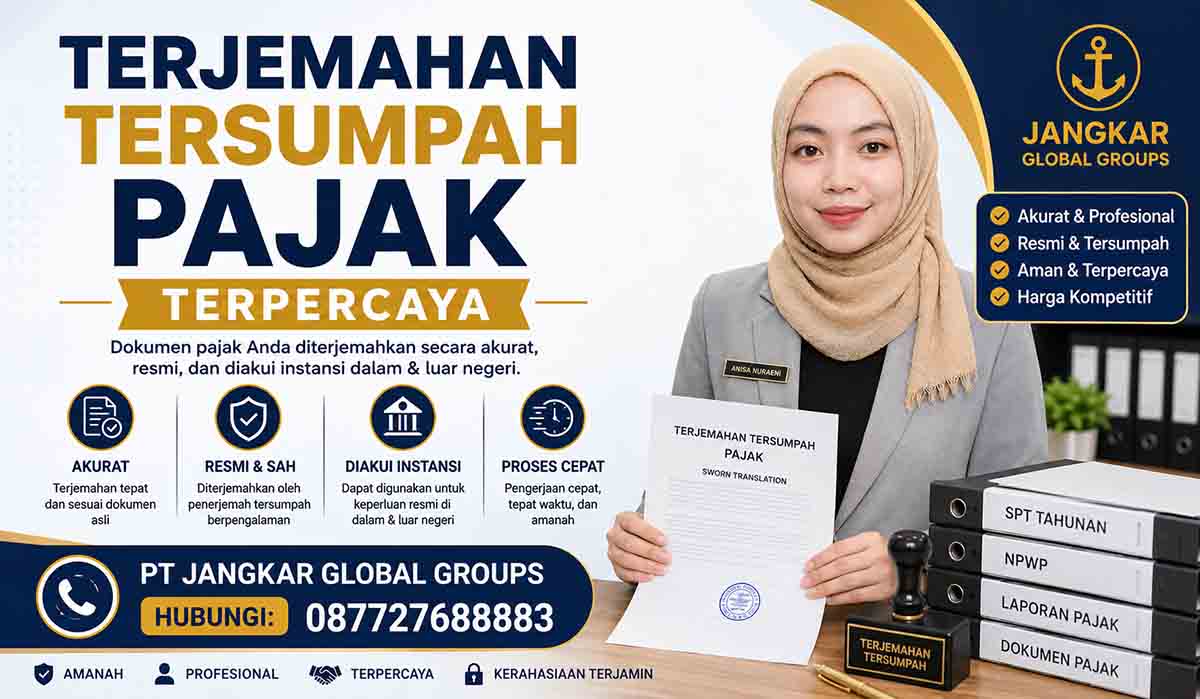 Terjemahan Tersumpah Pajak Terpercaya