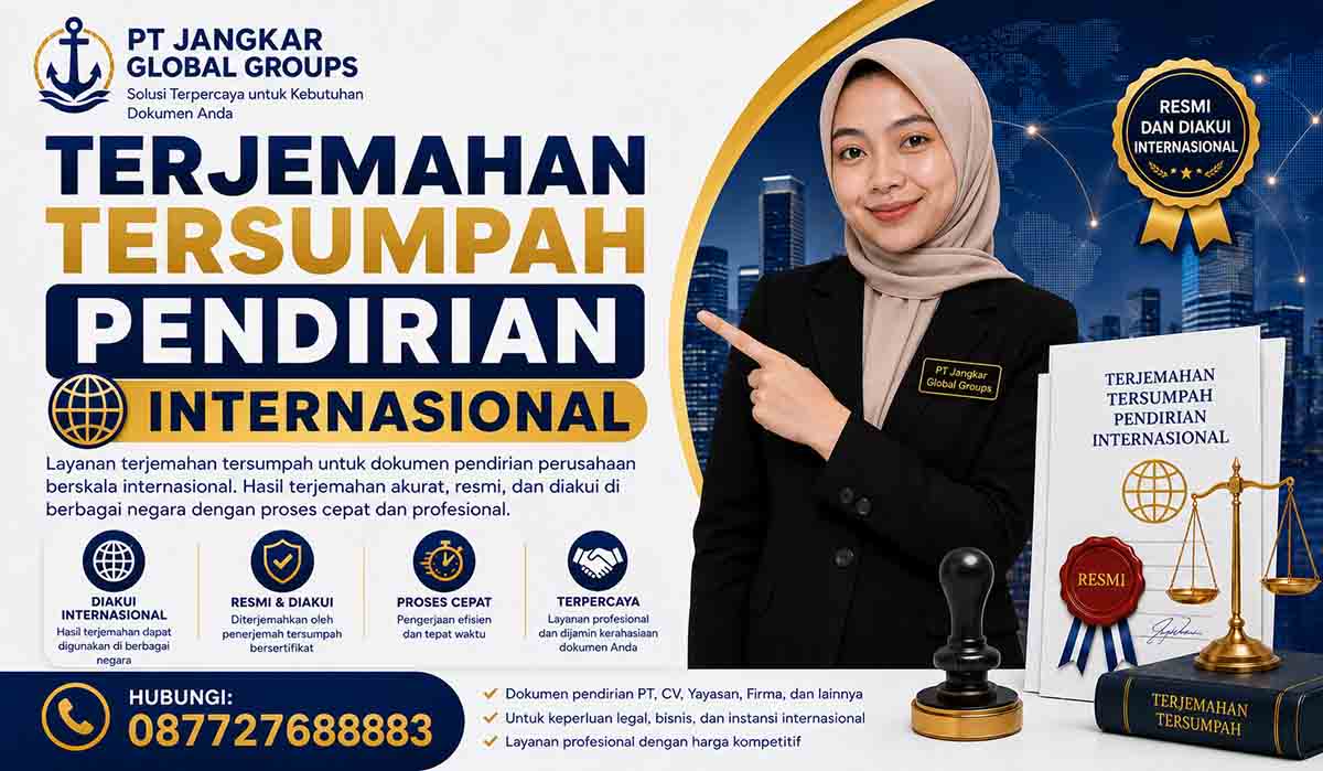Terjemahan Tersumpah Pendirian Internasional