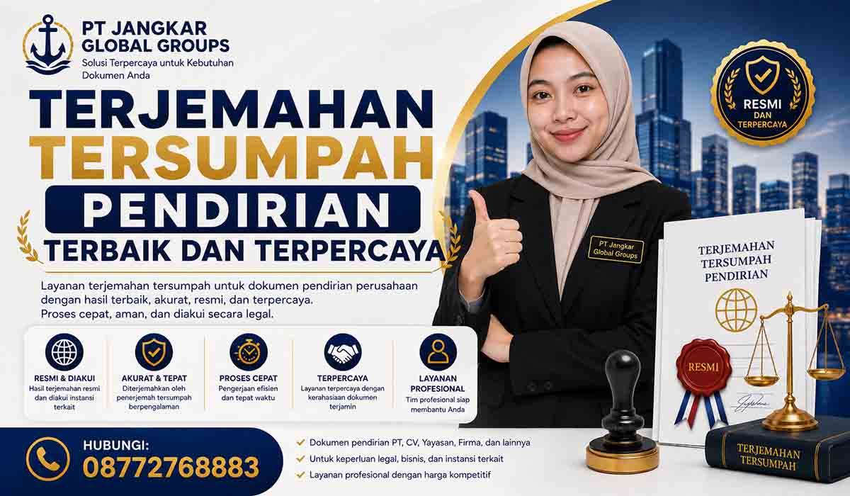 Terjemahan Tersumpah Pendirian Terbaik dan Terpercaya