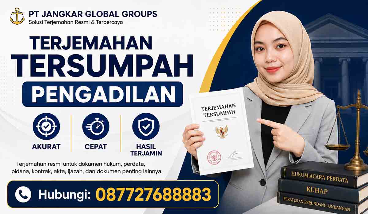 Terjemahan Tersumpah Pengadilan Akurat Cepat Hasil Terjamin