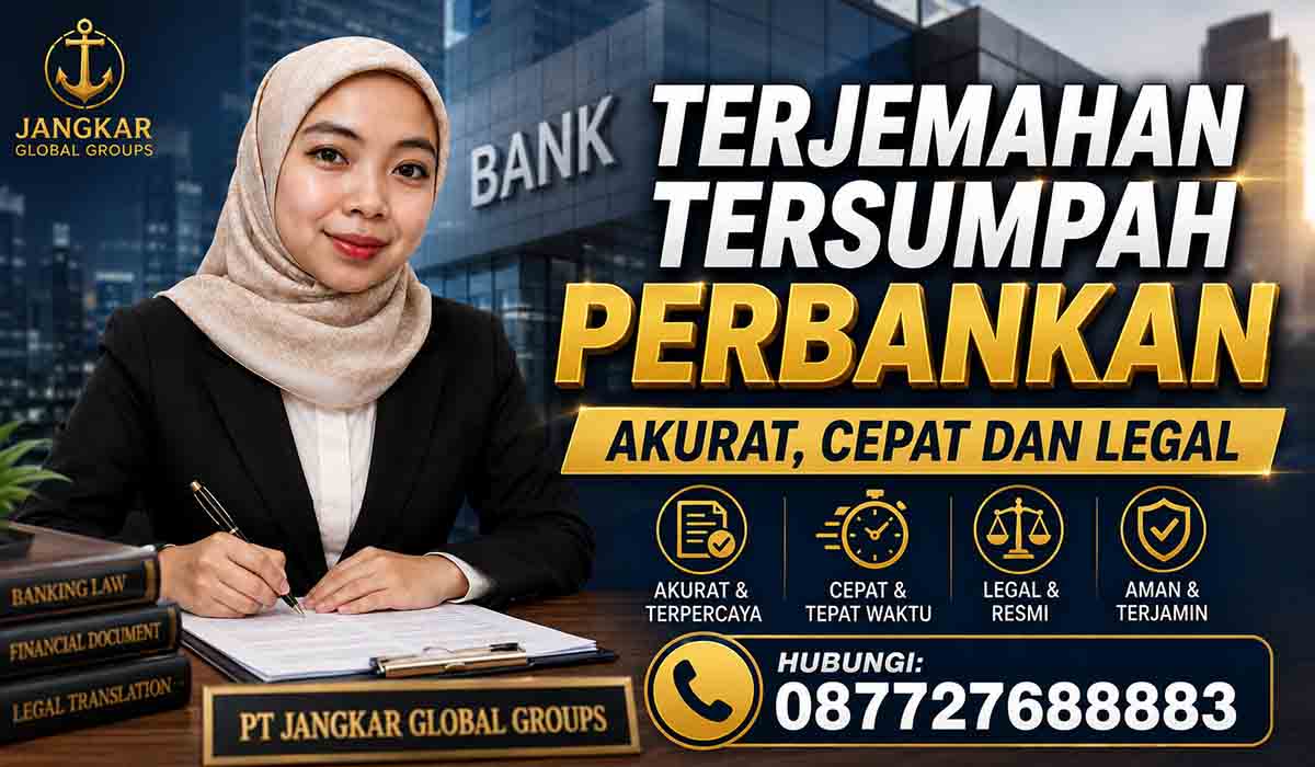 Terjemahan Tersumpah Perbankan Akurat Cepat dan Legal