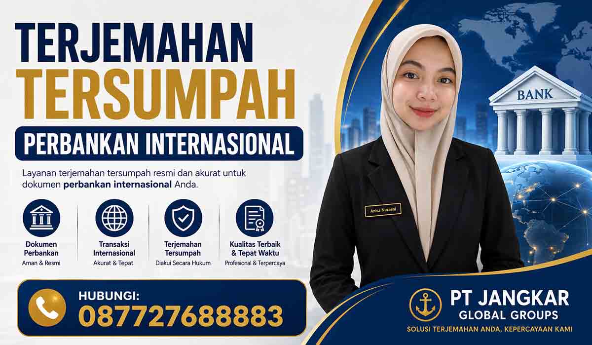 Terjemahan Tersumpah Perbankan Internasional