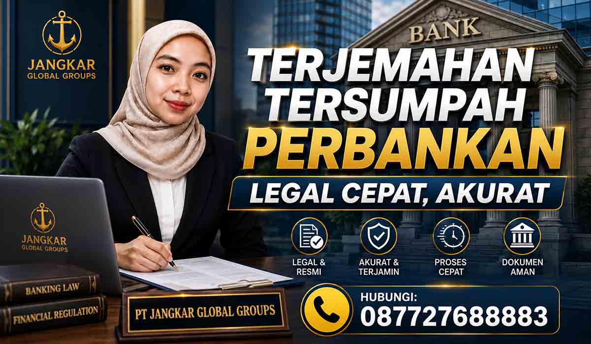 Terjemahan Tersumpah Perbankan Legal Cepat, Akurat