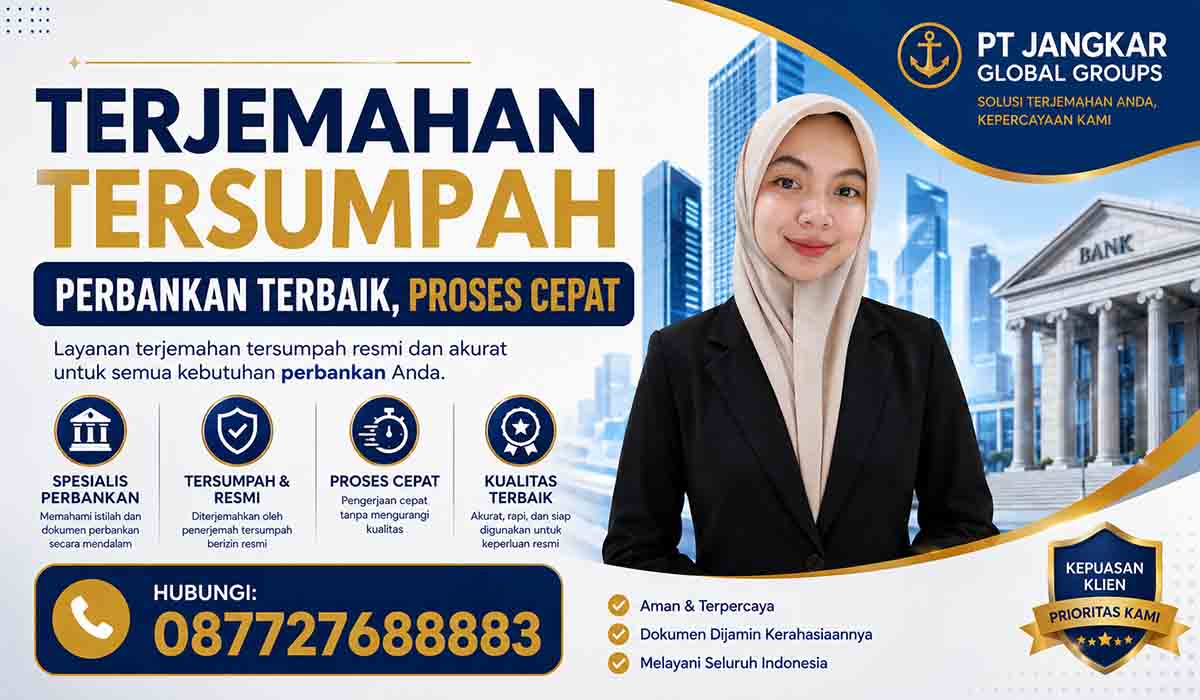 Terjemahan Tersumpah Perbankan Terbaik, Proses Cepat