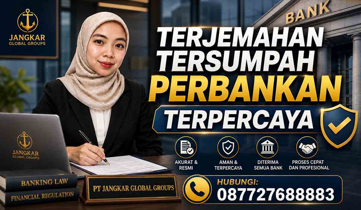 Terjemahan Tersumpah Perbankan Terpercaya