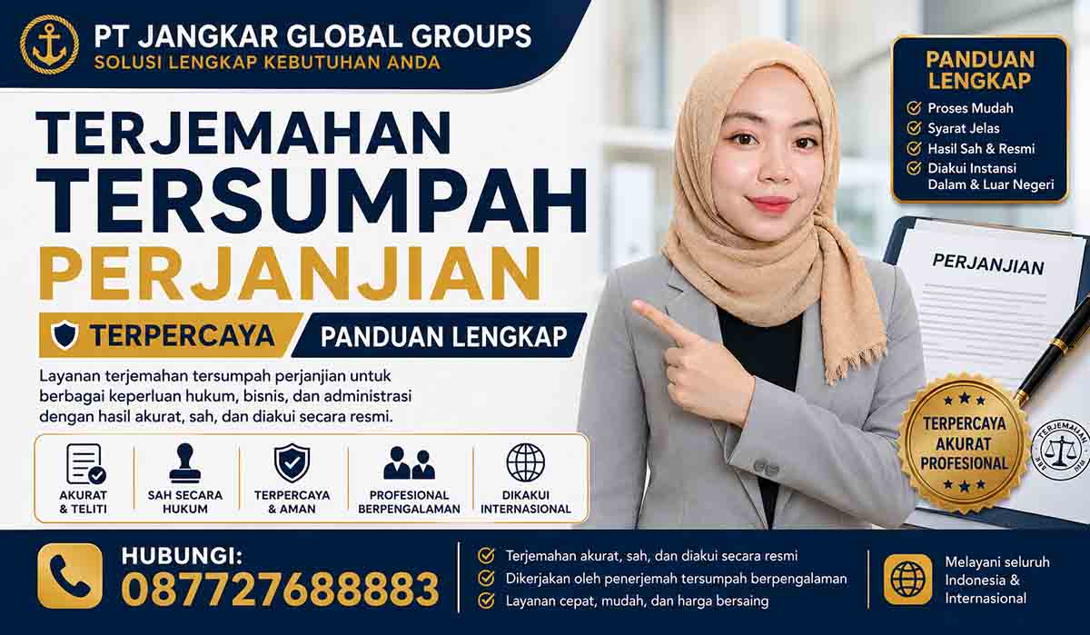 Terjemahan Tersumpah Perjanjian Terpercaya Panduan Lengkap