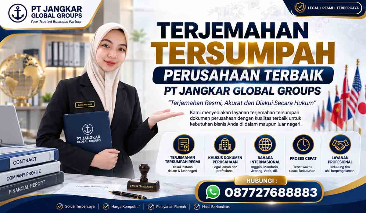 Terjemahan Tersumpah Perusahaan Terbaik