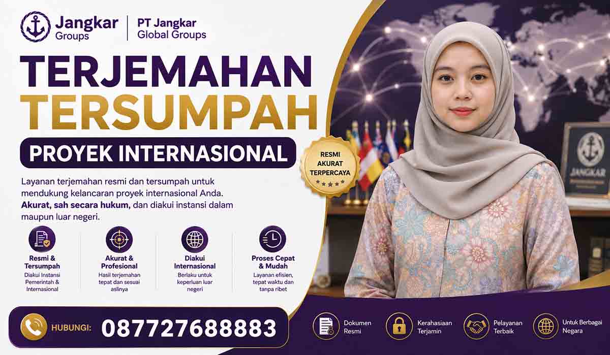 Terjemahan Tersumpah Proyek Internasional