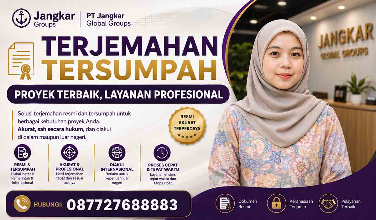 Terjemahan Tersumpah Proyek Terbaik Layanan Profesional