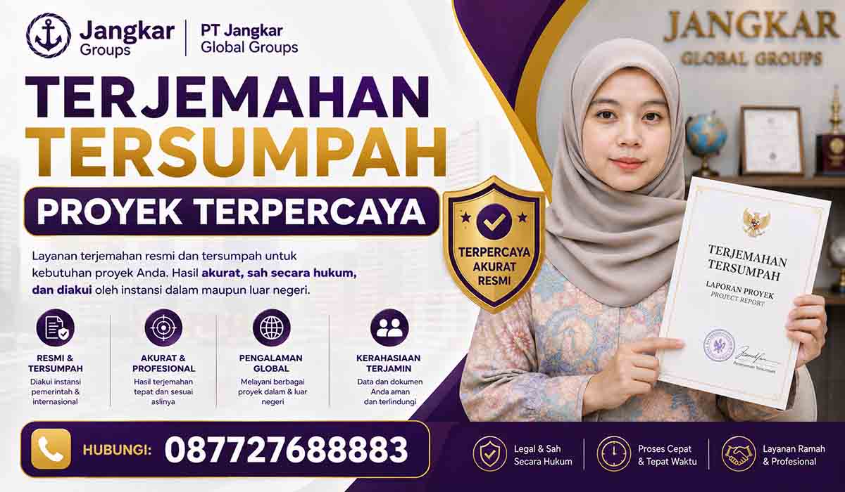 Terjemahan Tersumpah Proyek Terpercaya