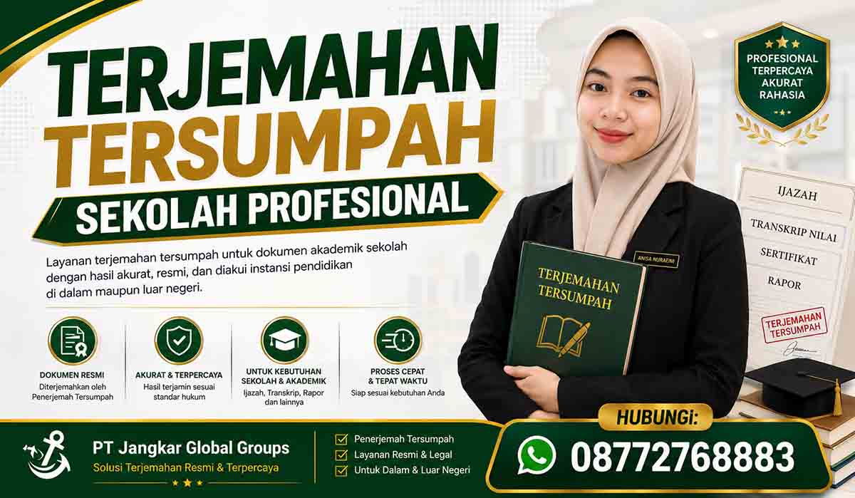 Terjemahan Tersumpah Sekolah Profesional