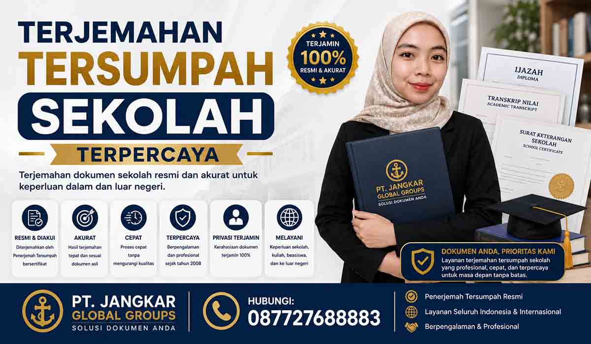 Terjemahan Tersumpah Sekolah Terpercaya
