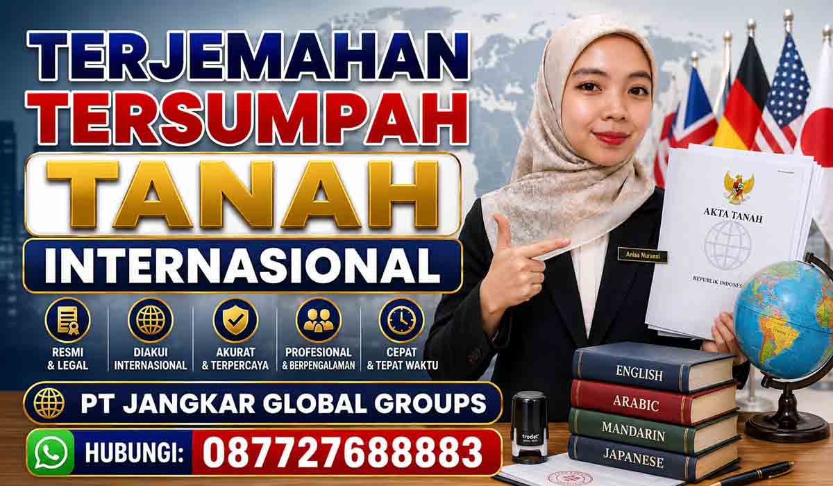 Terjemahan Tersumpah Tanah Internasional