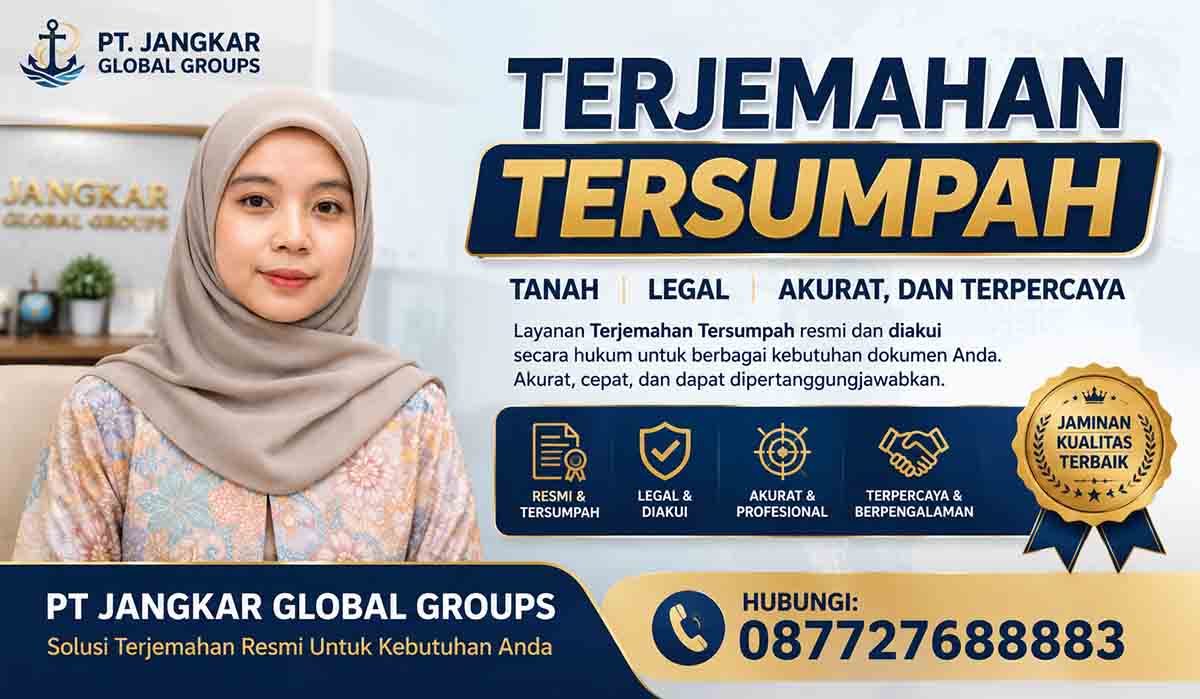 Terjemahan Tersumpah Tanah Legal Akurat, dan Terpercaya