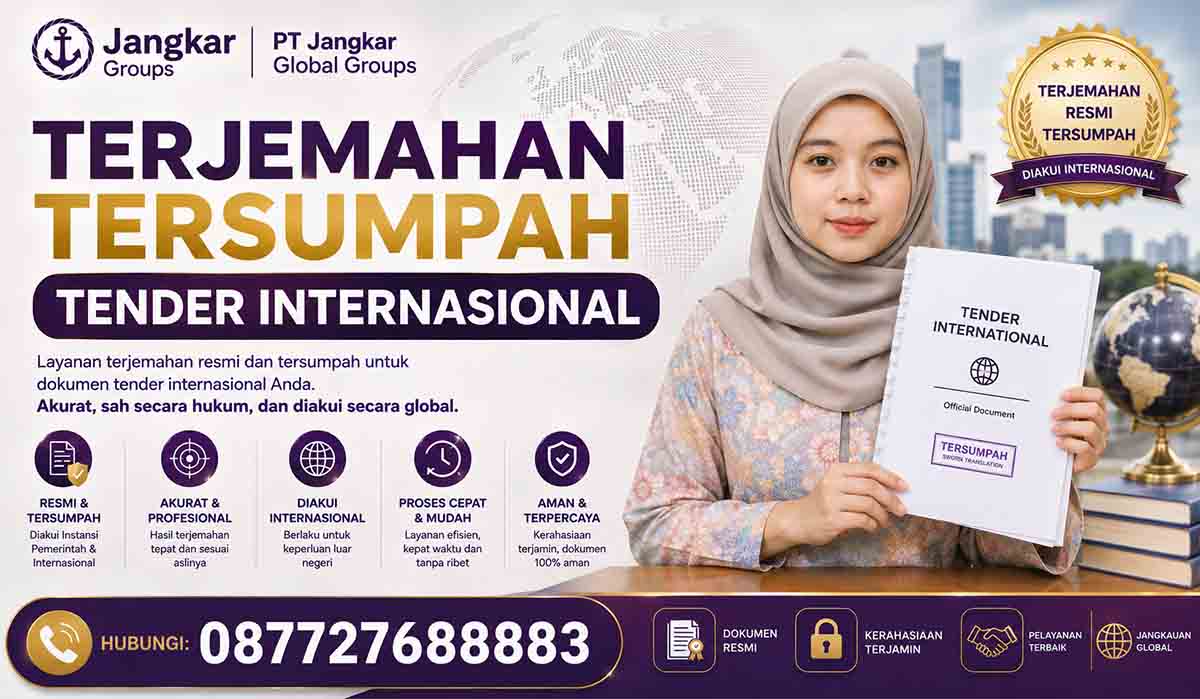 Terjemahan Tersumpah Tender Internasional