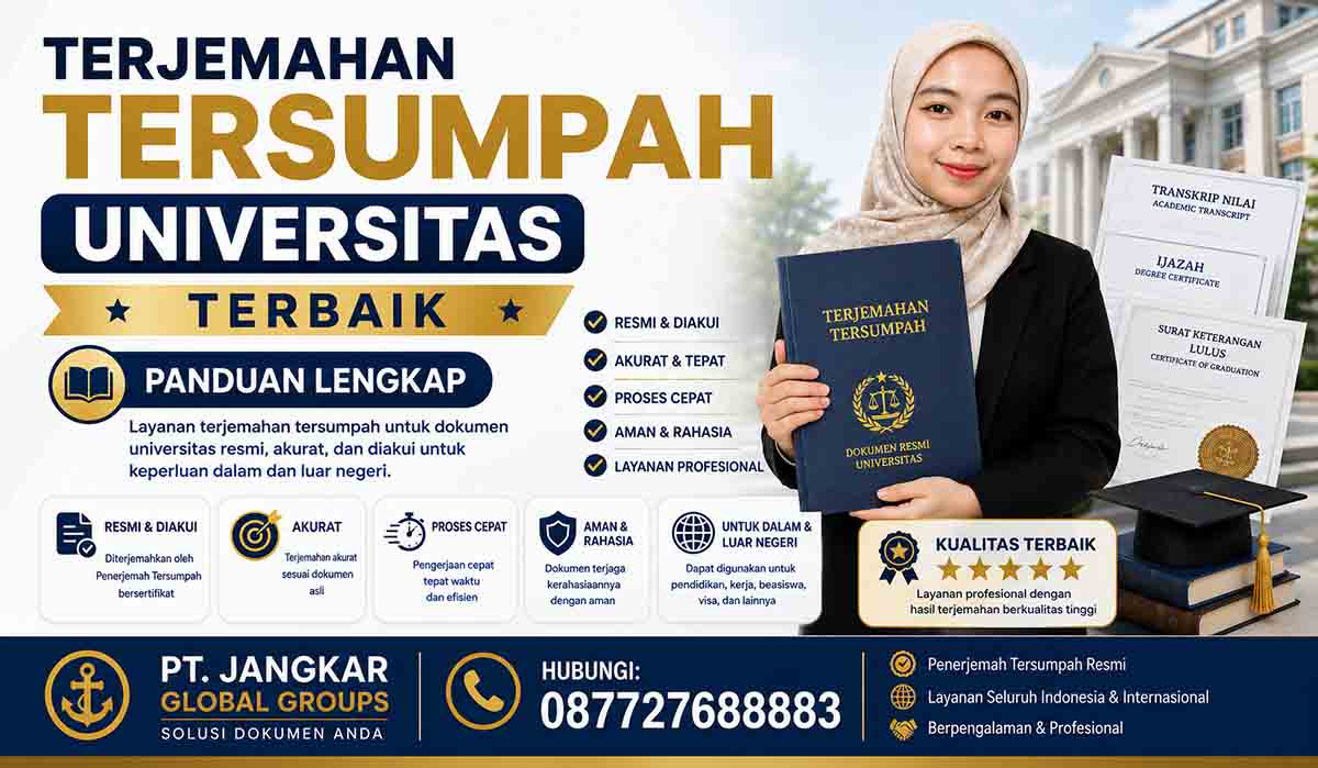 Terjemahan Tersumpah Universitas Terbaik Panduan Lengkap