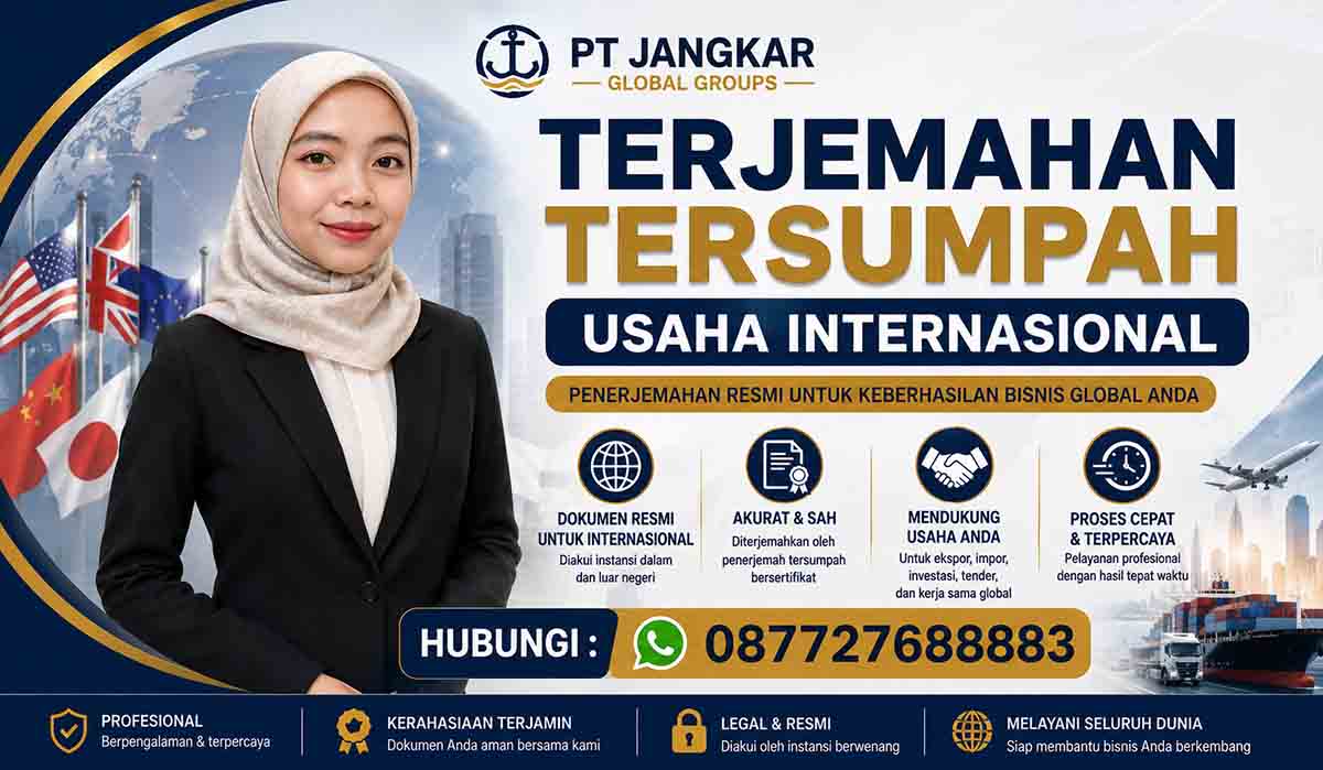 Terjemahan Tersumpah Usaha Internasional