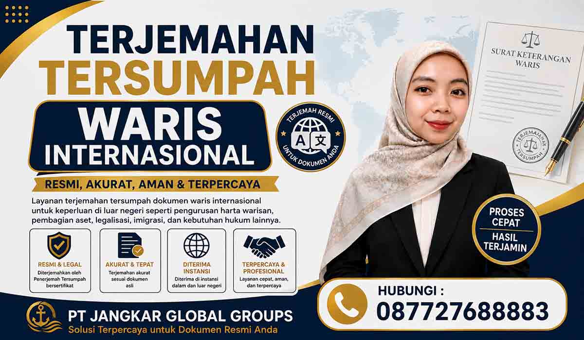 Terjemahan Tersumpah Waris Internasional