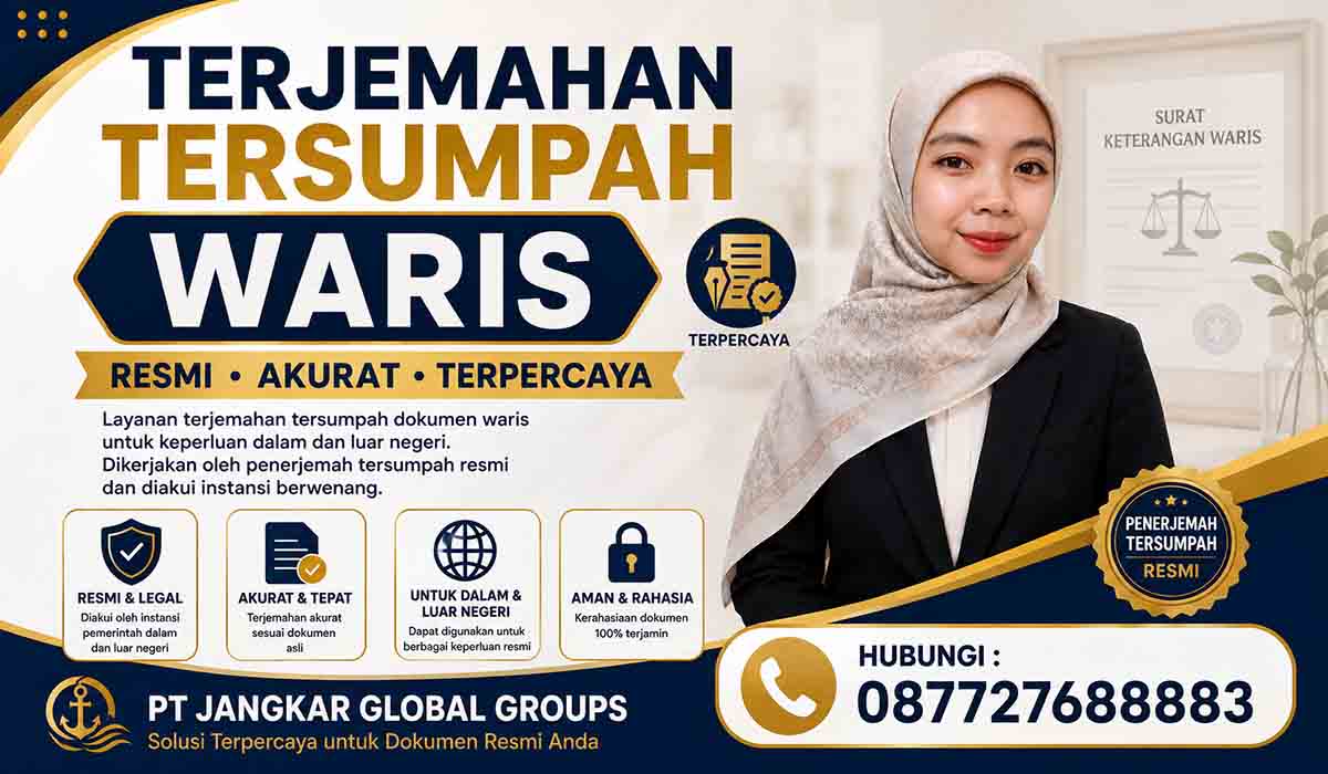 Terjemahan Tersumpah Waris Terpercaya