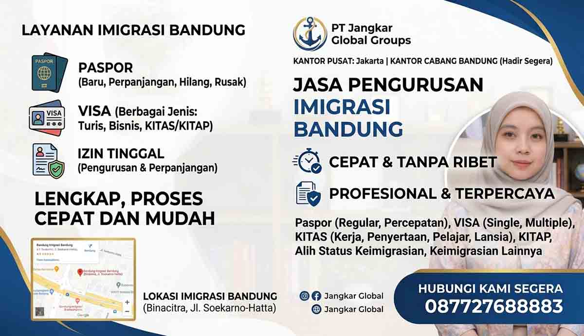 Imigrasi Bandung Lengkap Proses Cepat dan Mudah
