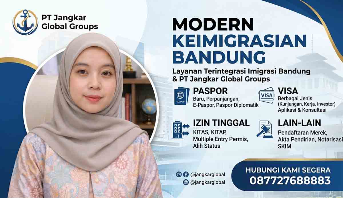 Imigrasi Bandung Modern untuk Layanan Keimigrasian