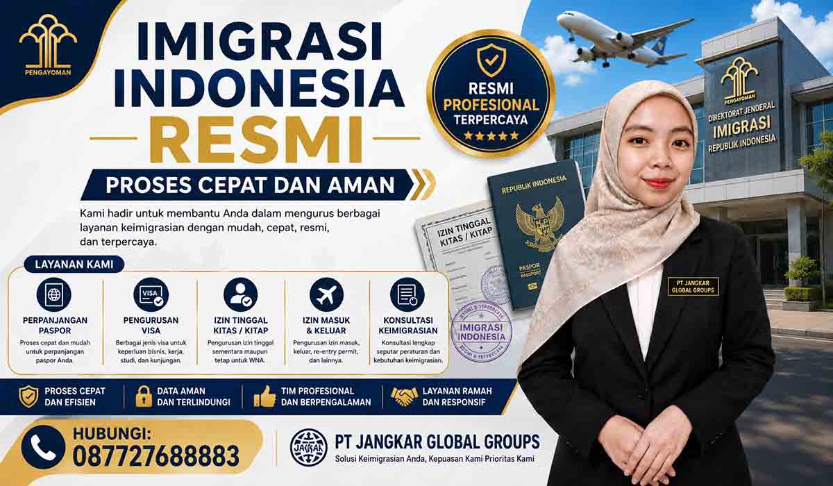 Imigrasi Indonesia Resmi Proses Cepat dan Aman