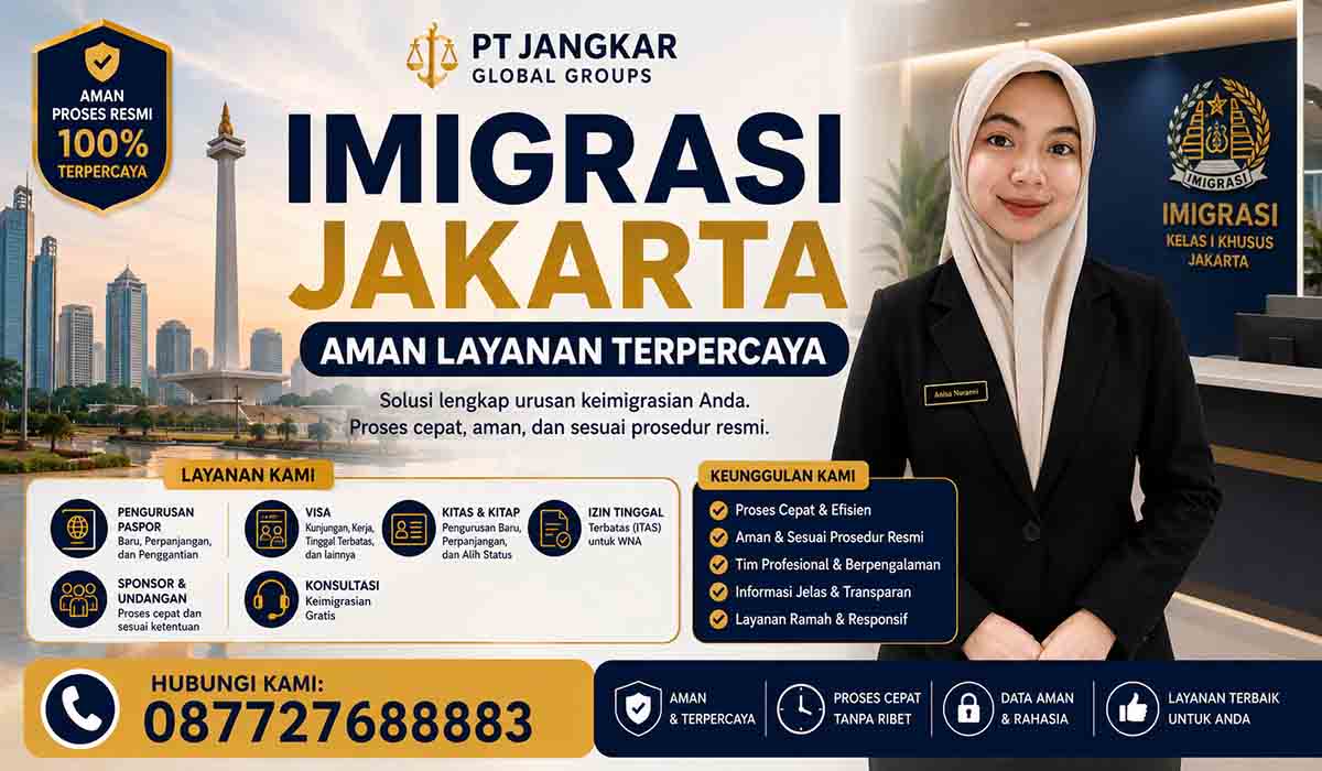 Imigrasi Jakarta Aman Layanan Terpercaya