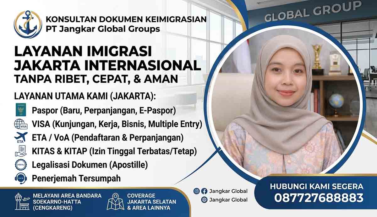 Imigrasi Jakarta Internasional Tanpa Ribet