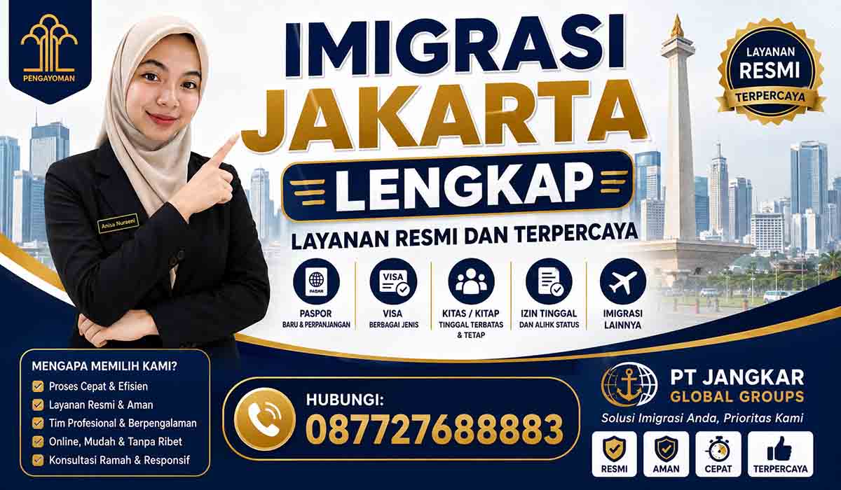 Imigrasi Jakarta Lengkap Layanan Resmi dan Terpercaya