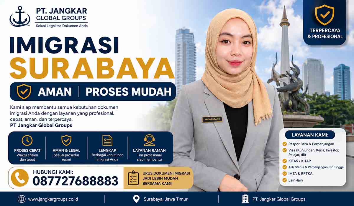 Imigrasi Surabaya Aman Proses Mudah