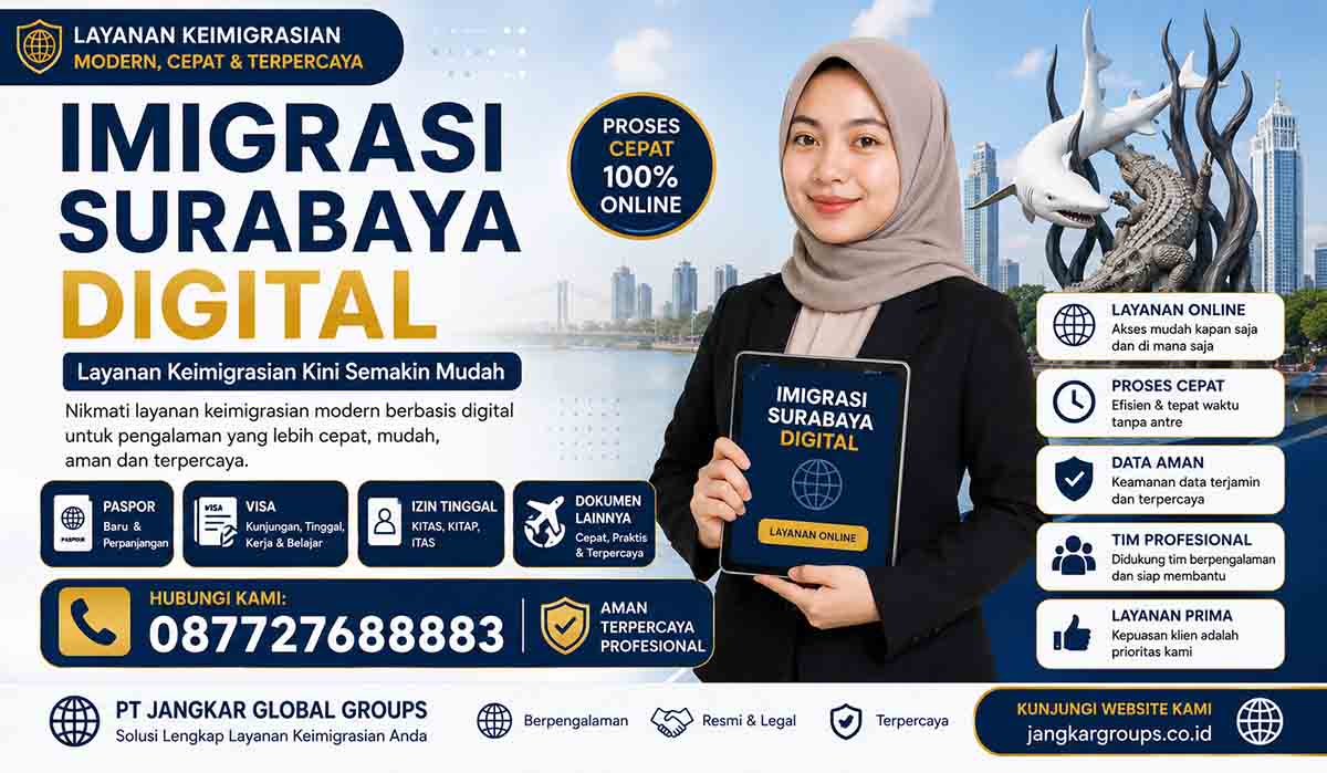 Imigrasi Surabaya Digital Layanan Keimigrasian