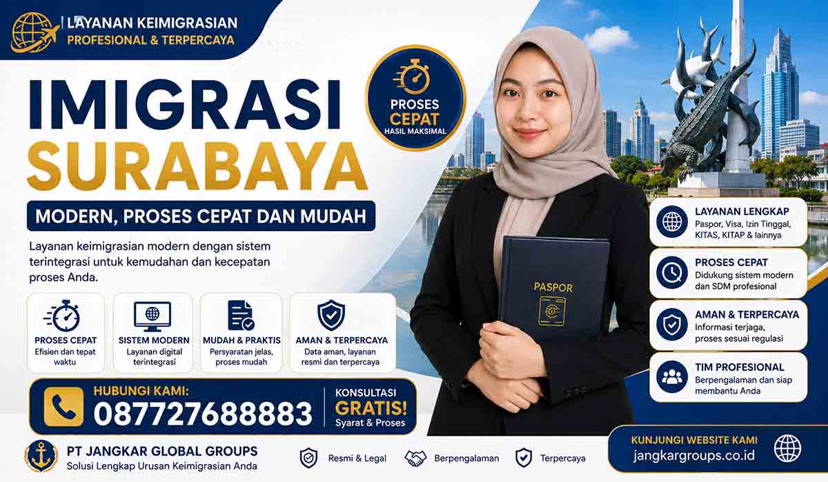 Imigrasi Surabaya Modern Proses Cepat dan Mudah