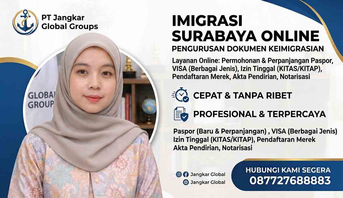 Imigrasi Surabaya Online Pengurusan Dokumen Imigrasi