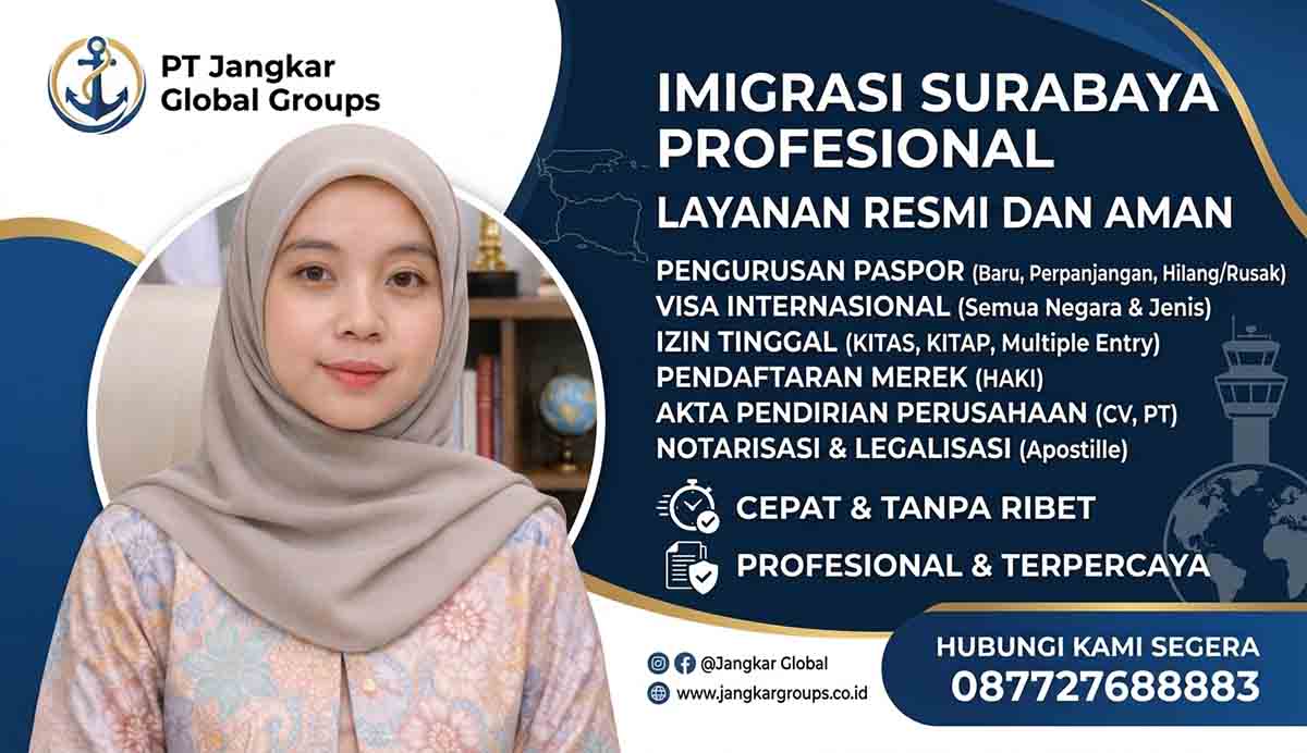 Imigrasi Surabaya Profesional Layanan Resmi dan Aman