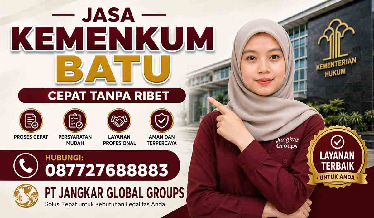 Jasa Kemenkum Batu Cepat Tanpa Ribet